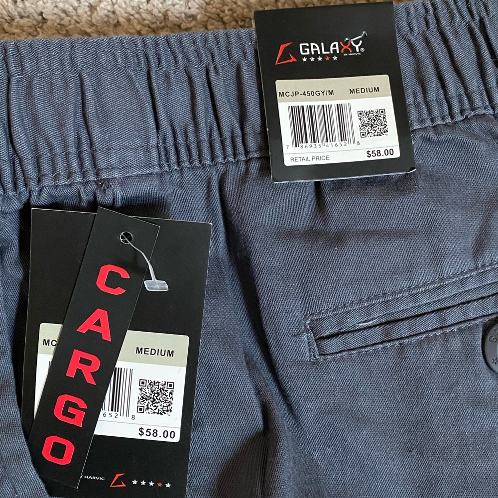 Galaxy by Harvic cargo pants/ joggers
